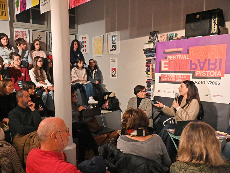 Una conversazione con il pubblico alla libreria Lo Spazio, edizione 2025