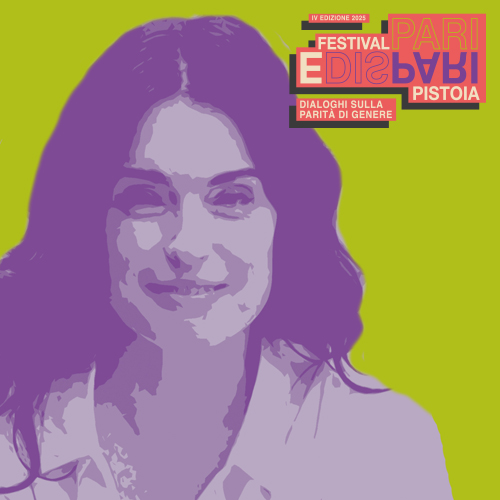Natascha Lusenti nel ritratto grafico del festival 2025
